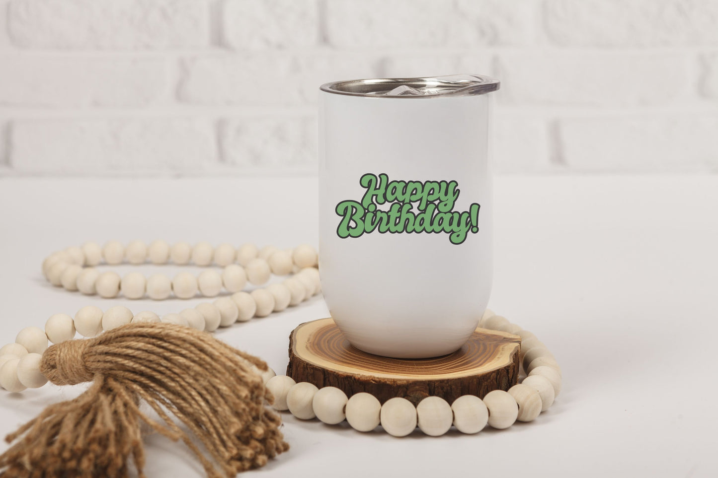 12oz Wine Cup - Perfect for Your Next Drink - Bottles, Drinkware - As a Virgo Girl/Happy Birthday - PR21